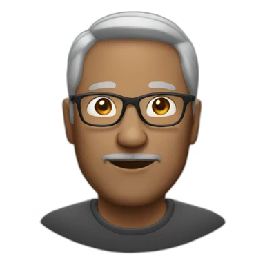 50-year-old-man-with-glasses-with-light-beard sticker