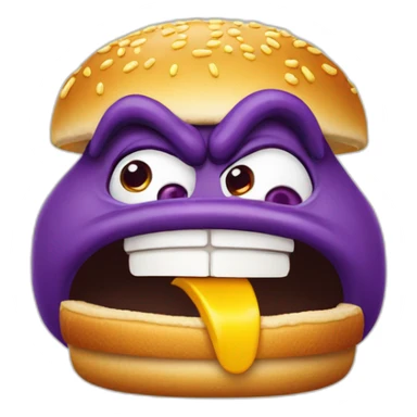 McDonald’s grimace sticker