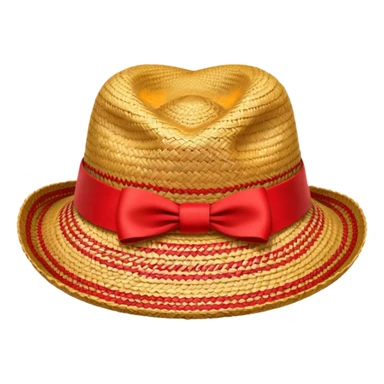 straw hat from one piece sticker