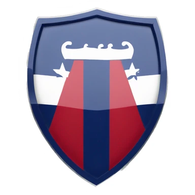 Cagliari football club logo  sticker