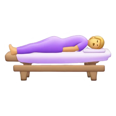 massage purple light sticker