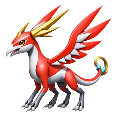 Meloetta-Latias-Wargreymon-Protogen-Pokémon-Digimon-Fakémon-fusion-hybrid-creature sticker