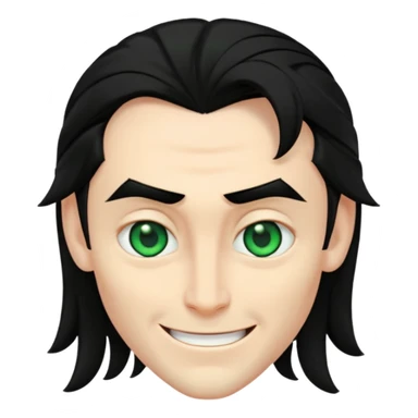 loki winkingg sticker