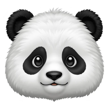 panda face emoji sticker
