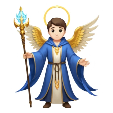 Un mago con le ali sticker