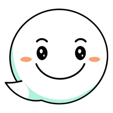 very happy face sticker