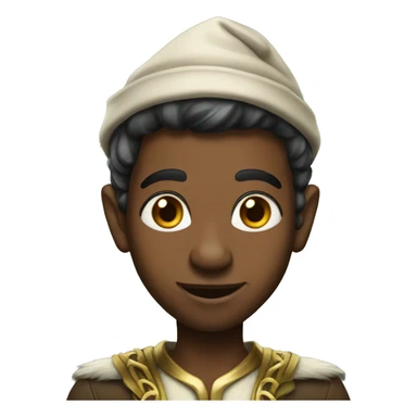 African American elves  sticker