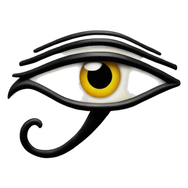 Eye of thoth sacred sticker