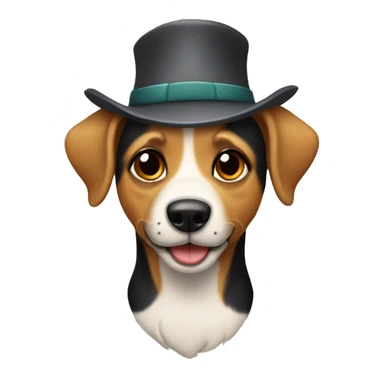 Perro feliz  sticker