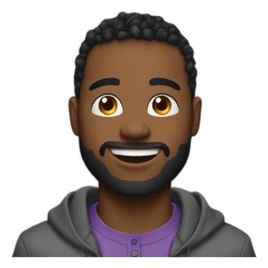 Emoji with Jordan Capy sticker
