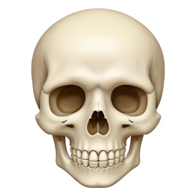 Mind blown skeleton  sticker