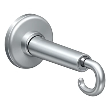 door handle with hanger sticker