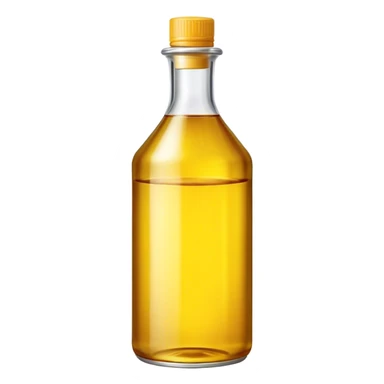 a bottle of cooking oil sticker