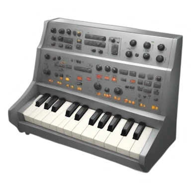 supersonic synthesizer sticker