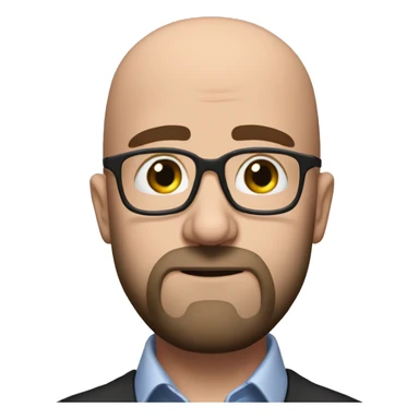 photorealistic Charles Michel sad sticker