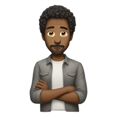 dude questions sticker