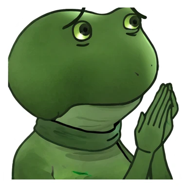 brown skin girl putting her hands around her neck sticker