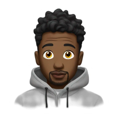 21 savage in a grey hoodie sticker