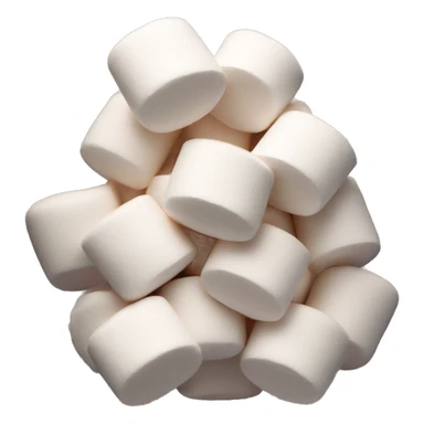 Group of marshmallows sticker