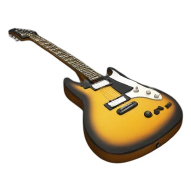 guitare electrique  sticker