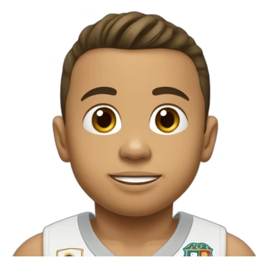 Ronaldo en bébé sticker