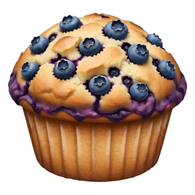 Blueberry muffin  sticker