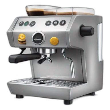 espresso machine by lamarzocco sticker