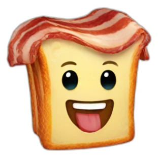 Roblox bacon smiling sticker