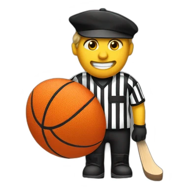 hockey referee sticker
