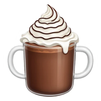 Hot chocolate sticker