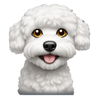 bichon freise  sticker