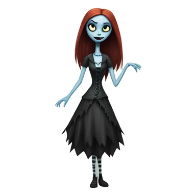 Nightmare before Christmas Sally sticker