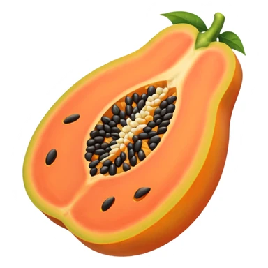 papaya sticker