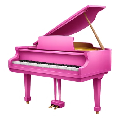 Pink Piano sticker