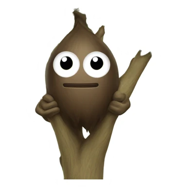 montey on the tree sticker