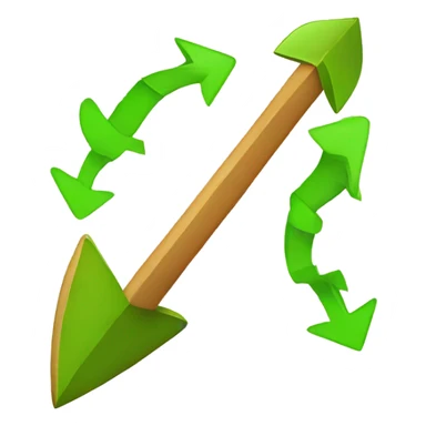  arrow going up sticker
