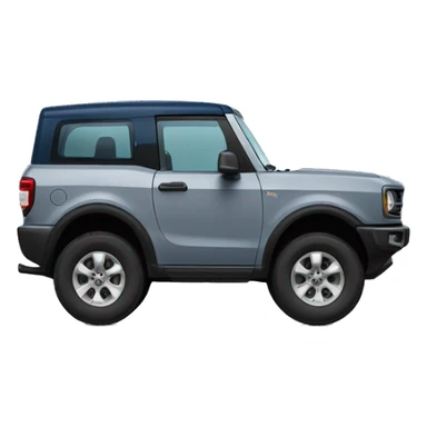 azure grey bronco sport sticker