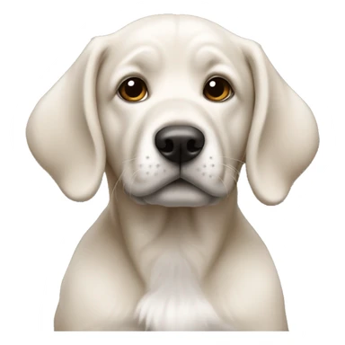 Cachorro com laço  sticker