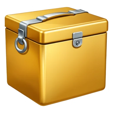 golden empty box sticker