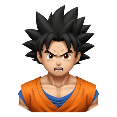Goku 😡💢 sticker