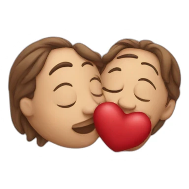 kiss of love sticker