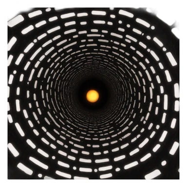 Black Hole Event Horizon sticker