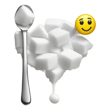 Smiley face behind lighter snorting sugar from spoon  sticker