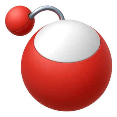 Pull-ball with MB written in the circle in on it sticker