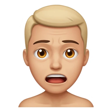 Fear, sadness, anger, joy sticker