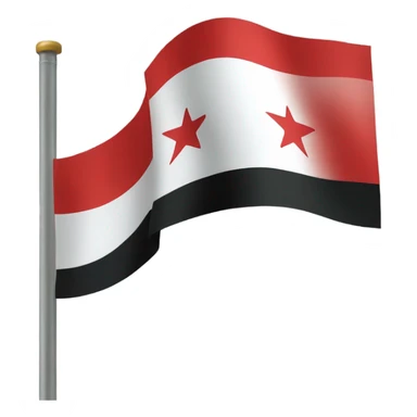 Siria new flag sticker