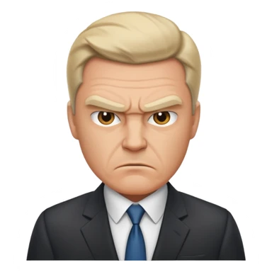 aggressive boss sticker