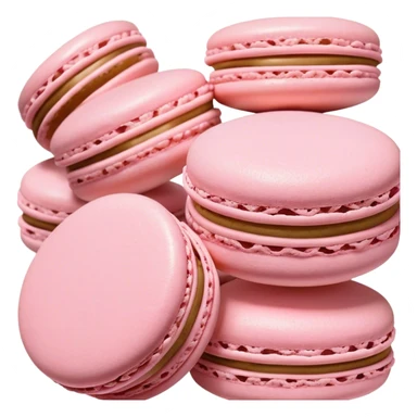 Light pink Macarons sticker