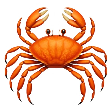 Eight legged crab sticker