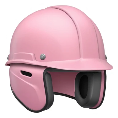 Light pink helmet  sticker